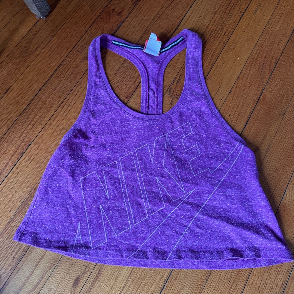 Nike Violet Athletic Racerback Tank